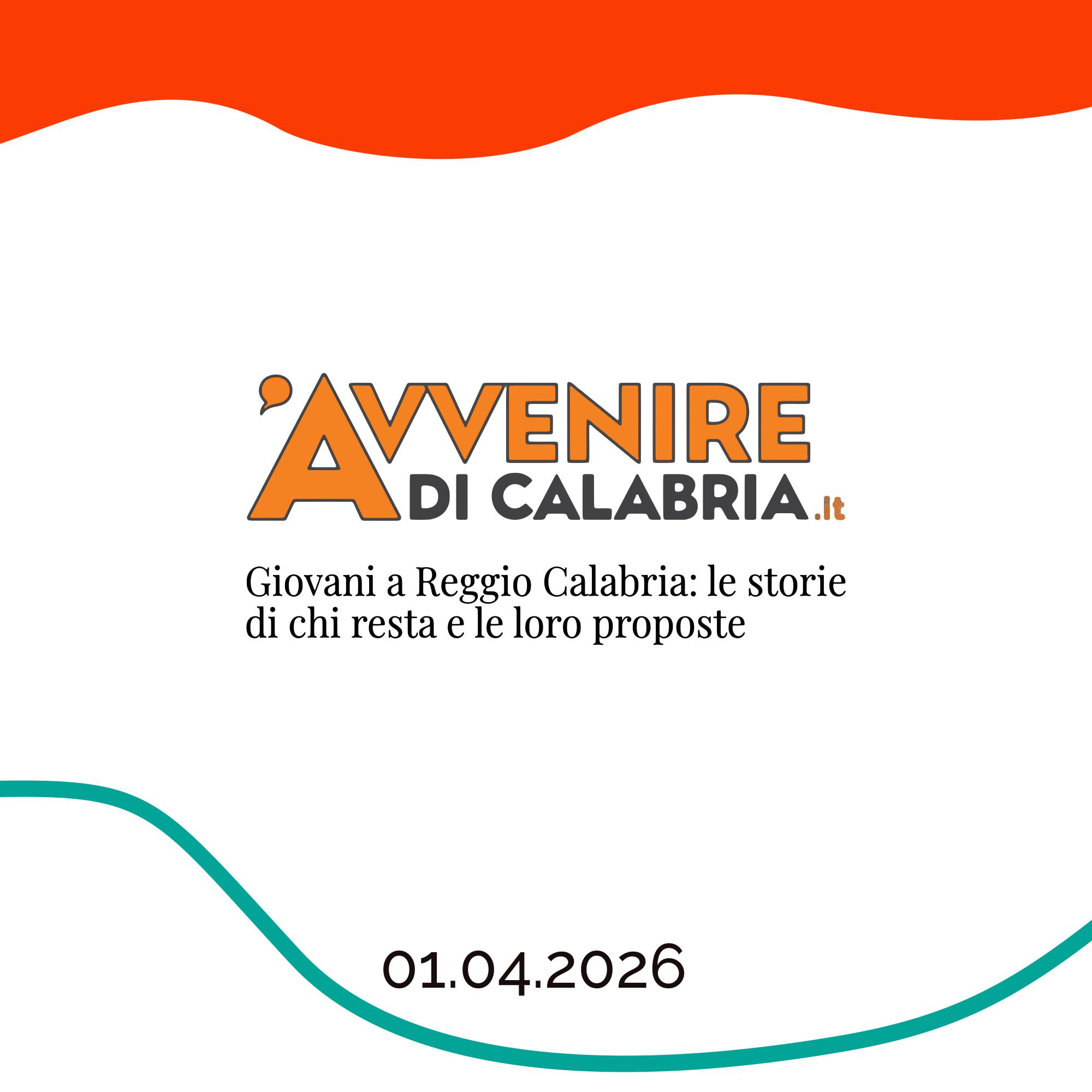 Avvenire di Calabria: Le storie di chi resta e le proposte del Forum