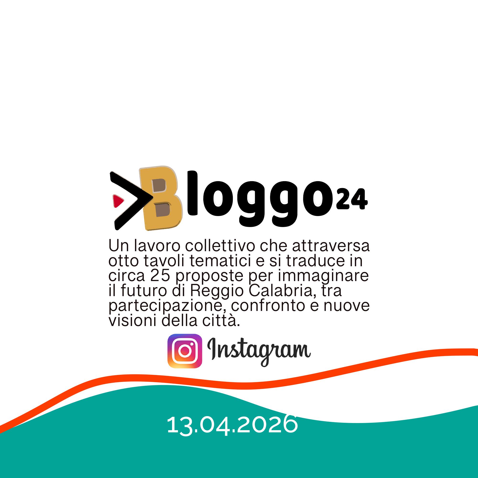 Bloggo24: Un lavoro collettivo che attraversa otto tavoli tematici
