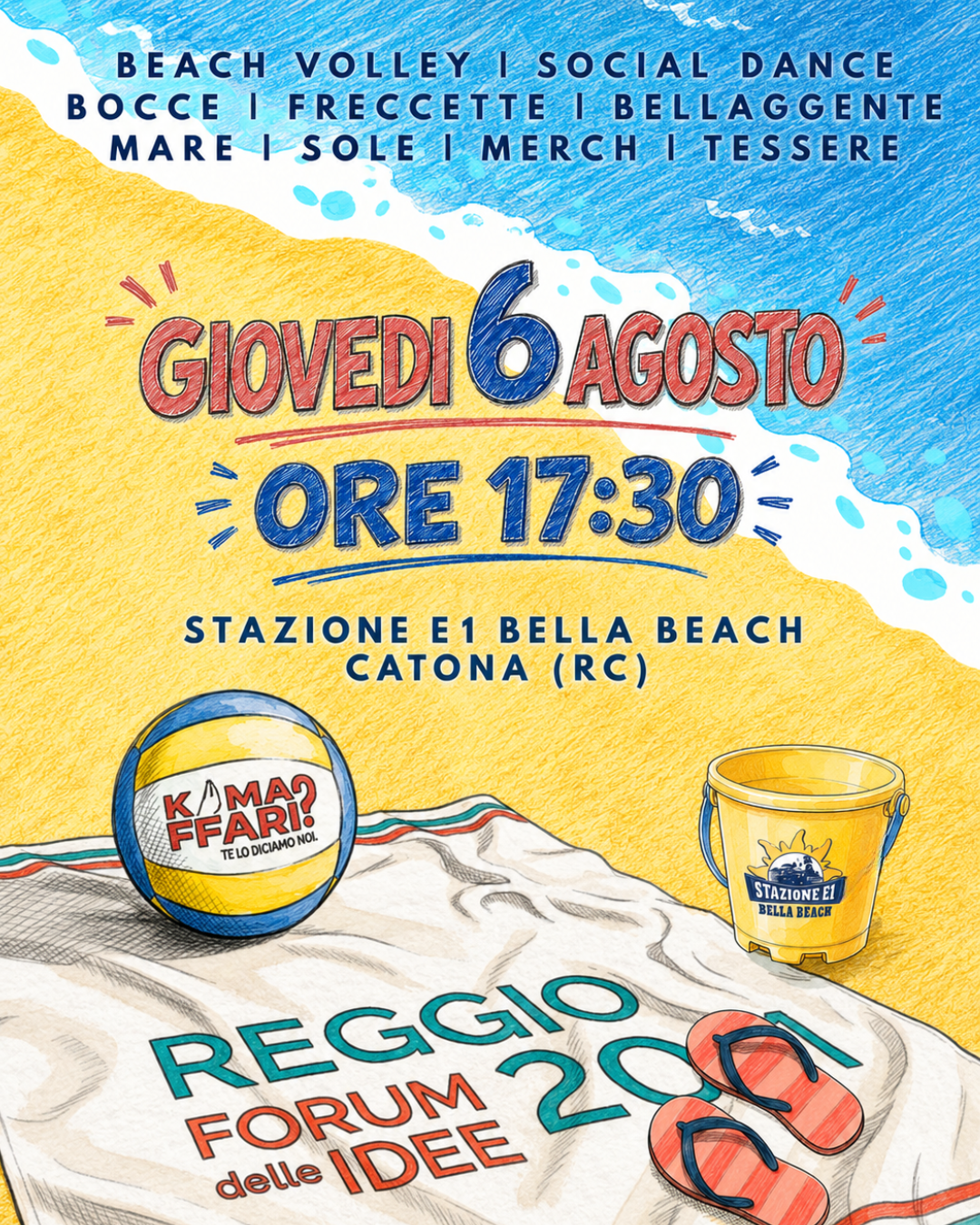 Locandina dell'evento del 6 agosto 2026